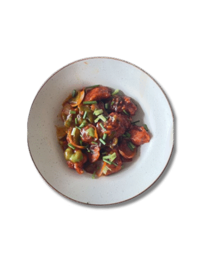 Chilly Chicken Dry-Gravy